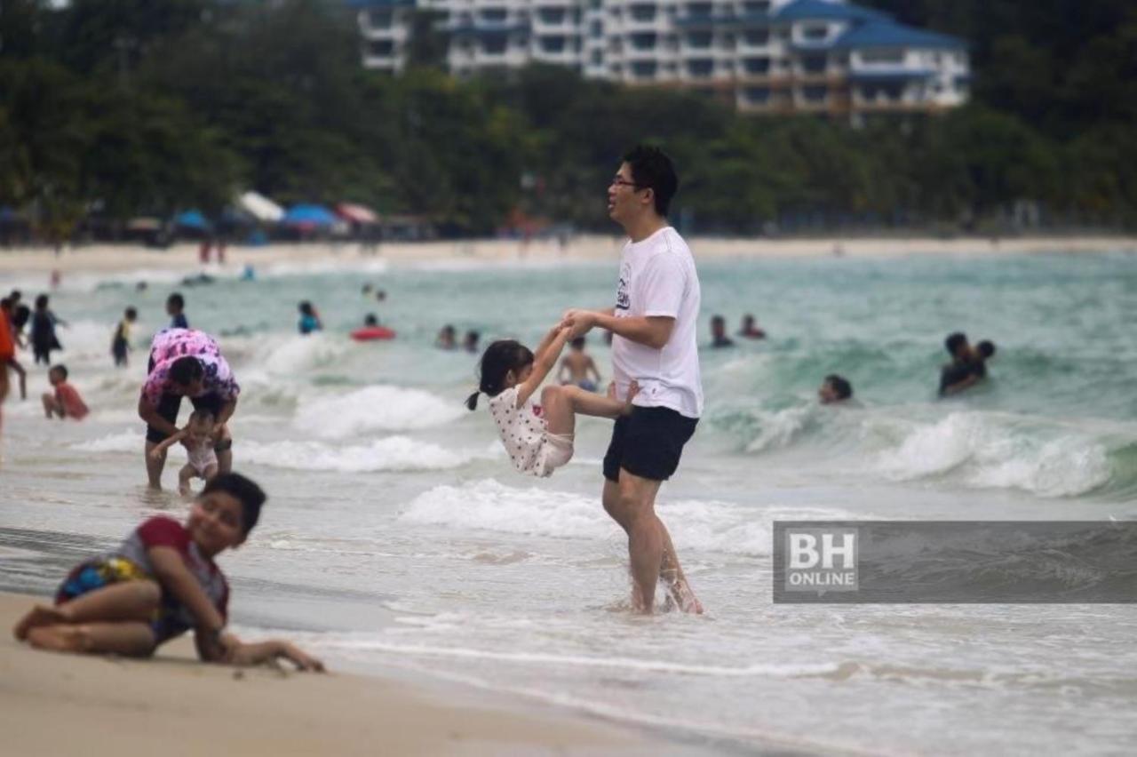 Ferienwohnung Santaian Pantai Port Dickson Exterior foto